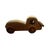 Handcrafted folk art wooden car with wheels that spin. This piece would be terrific in a study among books on a shelf, as...
