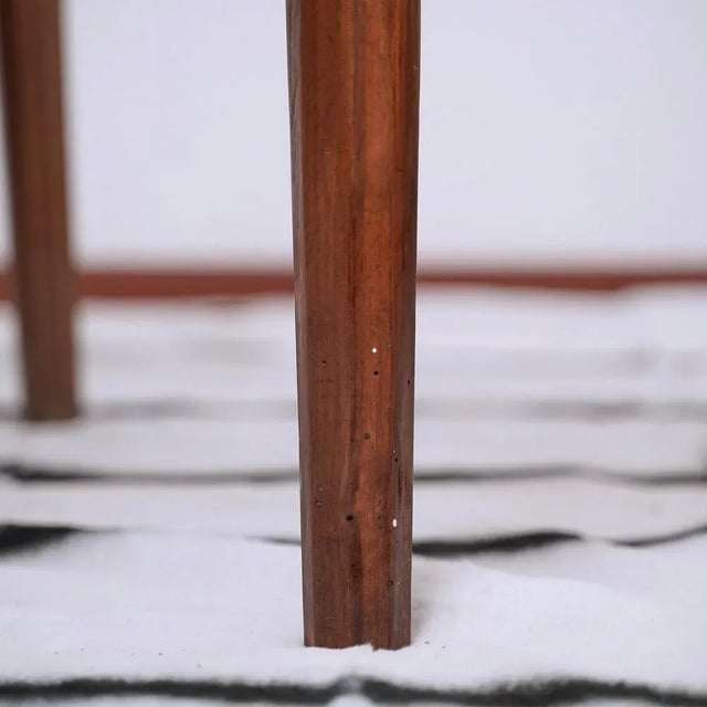 Brown Walnut and Elm Draft Table, 1800s For Sale - Image 8 of 11