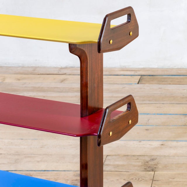 Mid-Century Modern DB3 Bookcase by Ico Parisi, 1950s For Sale - Image 3 of 7