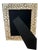 Transparent Vintage Lucite & Bamboo Slice Picture Frame for 5"x7" Picture – Crespi Organic Modern / Coastal Style For Sale - Image 8 of 8
