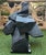 Ju Ming (Zhu Ming) Taichi Series Abstract Sculpture – Painted Copper (Bronze Finish), Marble Base, 19" H For Sale - Image 15 of 18