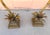 Wood Hollywood Regency Gold Palm Tree Table Lamps - A Pair For Sale - Image 7 of 12
