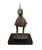 African Vintage African Ashanti/Akan Bronze Sculpture of a Bird/ Rooster I Coast 6.25" H W/Stand For Sale - Image 3 of 5