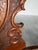 Vintage Brutalist Tyrolean Swiss Alpine Carved Pine Dining Chairs, Set of 4 For Sale - Image 11 of 12
