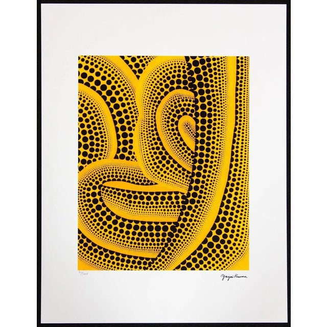 After Yayoi Kusama, Wave, Lithograph, 1990s For Sale
