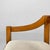 Wood Modern Italian Chairs with Armrest in Wood and Beige Fabric, 1970s, Set of 4 For Sale - Image 7 of 13
