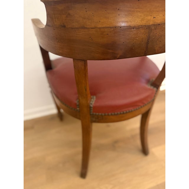 Vintage French Desk Chair, 1930s For Sale - Image 9 of 12