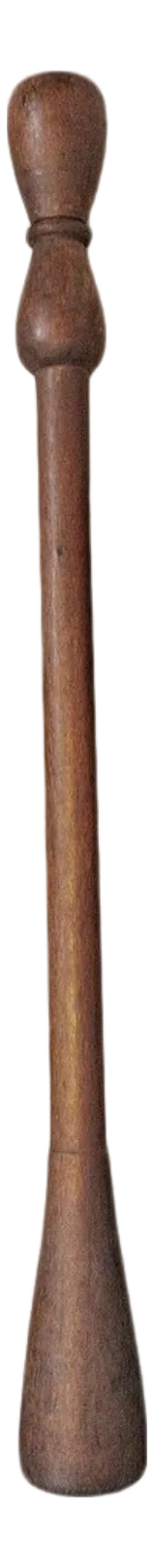 Anique Old African Rustic Wooden Pounder Stick
