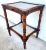 Wood Theodore Alexander 2 Tier Mahogany & Marble Side Lamp Table With Pullout Top For Sale - Image 7 of 11