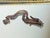 Vintage Victorian/Edwardian Revival Copper Chatelaine Chain v Belt Hook Watch Chain, 1960s For Sale - Image 4 of 17