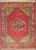 Antique Turkish Medallion Oushak Rug in Red, Green and Blue 6'0 X 8'6 For Sale - Image 13 of 13