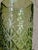 Artisan Hand Blown Green Glass Tumblers Set of Four For Sale - Image 4 of 4