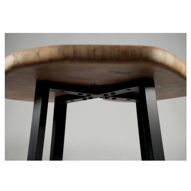 Heart Table No. 2 – Artisan Black Walnut Coffee Table With Live Edge For Sale - Image 10 of 10