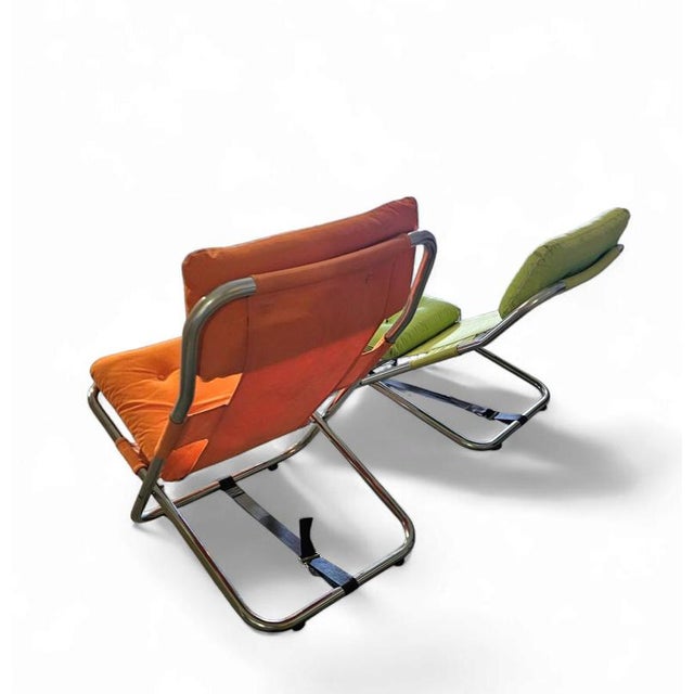 Viggen Armchair by Borje Johanson for Värnamo Bedding Ab, 1970s, Set of 2 For Sale - Image 11 of 18