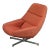 Model Ml91 Swivel Lounge Chair by Illum Wikkelsø for Mikael Laursen, 1960s For Sale