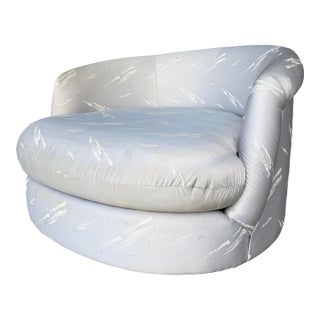Milo Baughman? Swivel Lounge Chair Chaise For Sale