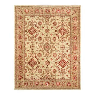 Pasargad Home Sultanabad Lamb's Wool Area Rug, 8' 1" X 10' 2", Ivory For Sale