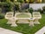 Rare to find a grouping of circa 60s Russell Woodard's spun fiberglass line in this un-painted, original well-preserved...