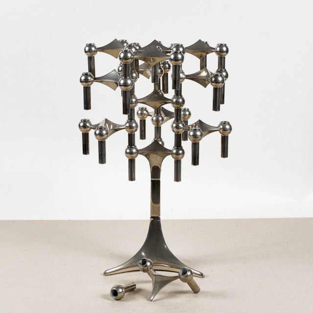 Orion Modular Candelabra by Fritz Nagel for BMF, 1960s For Sale - Image 10 of 14