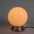 Total height: 23 cm. ø glass globe: 20 cm. height of glass globe: 18 cm. the lamp is fitted with new wiring and a large...