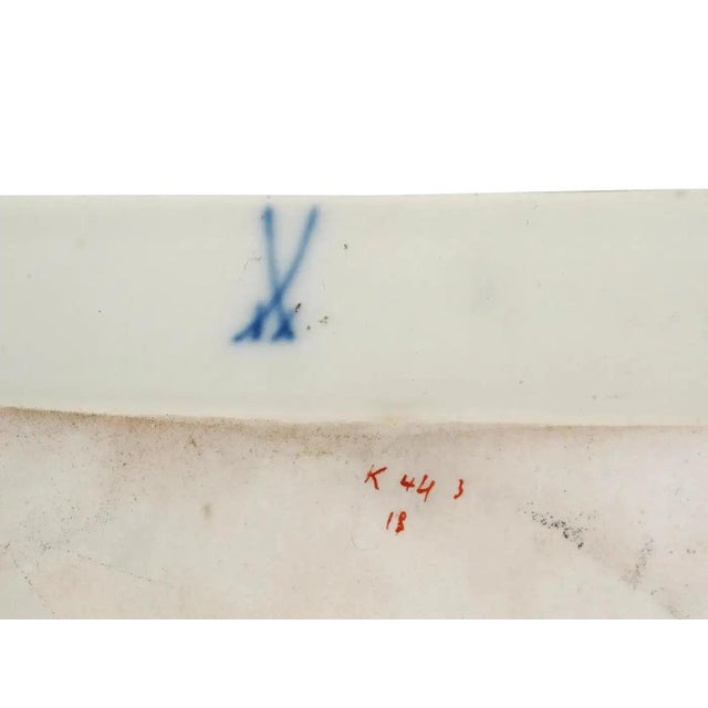 Mid 20th Century Meissen Porzellan Green Ming Dragon Porcelain Writing Set - 9 Pieces For Sale - Image 10 of 12