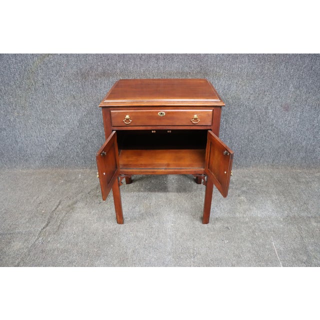 Statton Mahogany Nightstand Chairish