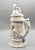 Statement Size German Lidded Stein W/ Hunting Motif Man Dog Stag For Sale - Image 4 of 12