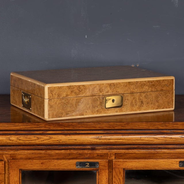 Watch & Jewellery Box in Pollard Oak For Sale - Image 17 of 18