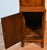 1820s Antique English Sheraton Flame Mahogany Inlaid Display Cabinet / Bookcase For Sale - Image 10 of 15