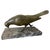 French Art Deco Pigeon in Bronze on Marble Base by G. Arisse, 1930s For Sale - Image 11 of 11