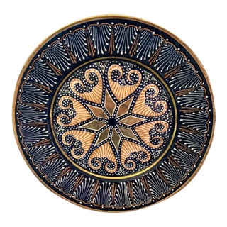 Vintage Quimper Broderie Plate For Sale