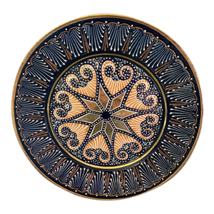 Vintage Quimper Broderie Plate
