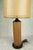 Mid 20th Century Mid Century Modern Gruvwood Lamp Walnut and Black Metal Base For Sale - Image 9 of 14
