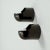 Brown Gedy Wall Lamps by Makio Hasuike, 1970s, Set of 2 For Sale - Image 11 of 14
