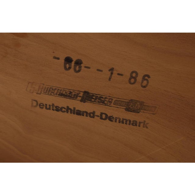 Vintage Teak Dining Table by Burchardt-Nielsen | Mid-Century Extendable Table Danish Design, 1960s For Sale - Image 12 of 15