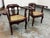 Indian Anglo-Indian Lyre-Back Arm Chairs, Pair For Sale - Image 3 of 12
