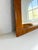 Vintage Oak and Crystal Glass Wall Mirror, Sweden, 1960s For Sale - Image 4 of 17