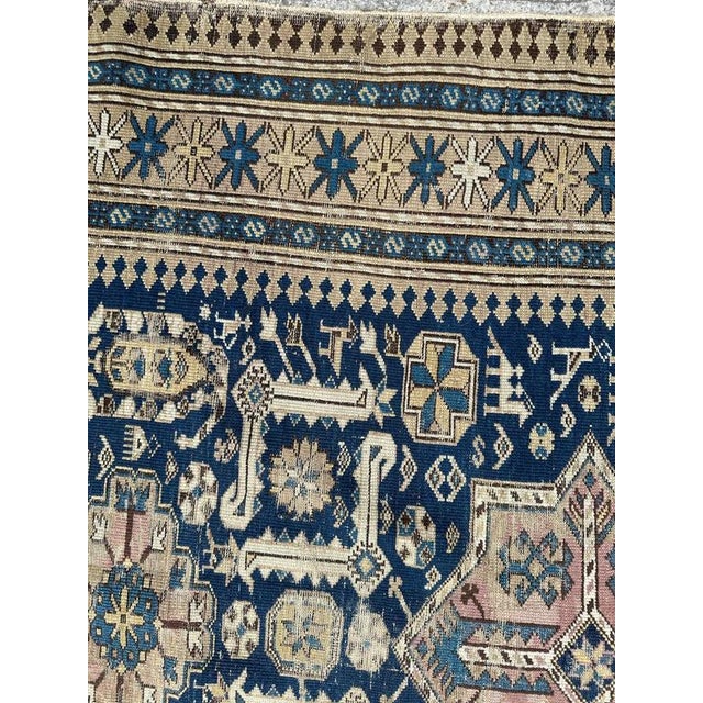 Caucasian Shirvan Rug, 1890s For Sale - Image 9 of 18