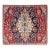 Pasargad DC Red Color Hand Knotted Persian Kashan Rug For Sale