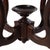 Oval Victorian Walnut Marble Top Table For Sale - Image 4 of 17