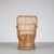 Small Rattan Armchair, Netherlands, 1950s For Sale - Image 5 of 12