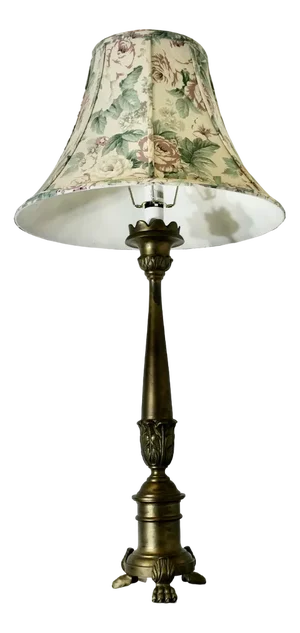 Tall Gothic Table Lamp, 1930s