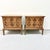 1950s 1950s Pair of Kent Coffey Perspecta Mid Century Modern Oak Nightstands Moroccan, Attributed For Sale - Image 5 of 15