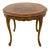 Louis XV Style Walnut Table with Burl Top For Sale
