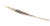 Vintage Cartier Dinh Van Yellow Gold Long Quill Brooch Pin For Sale In Philadelphia - Image 6 of 6