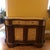 Brown French Style Gold Painted Serpentine Demi Cabinet For Sale - Image 8 of 8