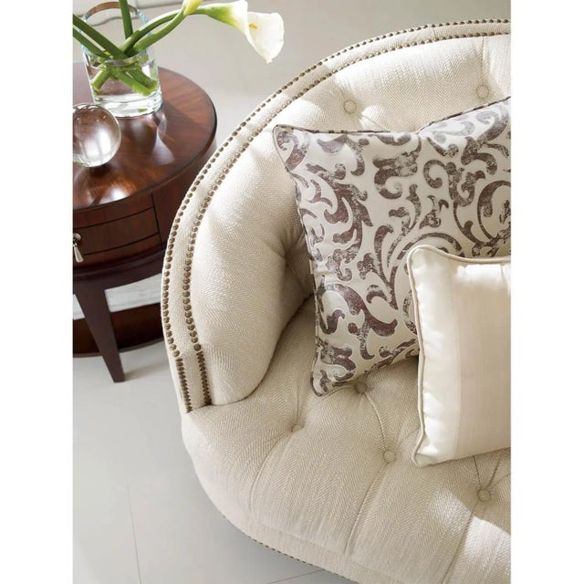 Not Yet Made - Made To Order Classic Tufted Sofa For Sale - Image 5 of 5