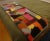 Stunning folk art crazy quilt textile circa 1930-50, but unlike the early Victorian-era crazy quilts, this piece is...