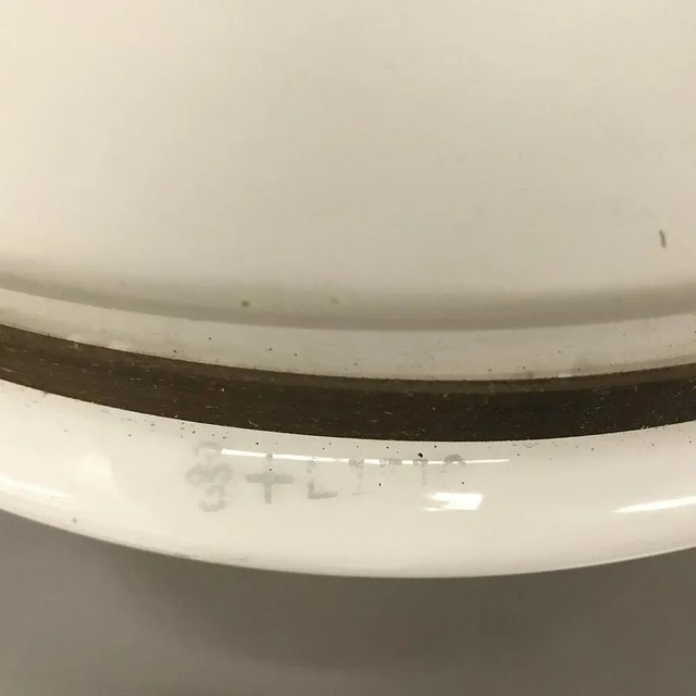 Peter Behrens Pendant Lamp with White and Matted Glass Shade by Peter Behrens, 1910 For Sale - Image 4 of 7