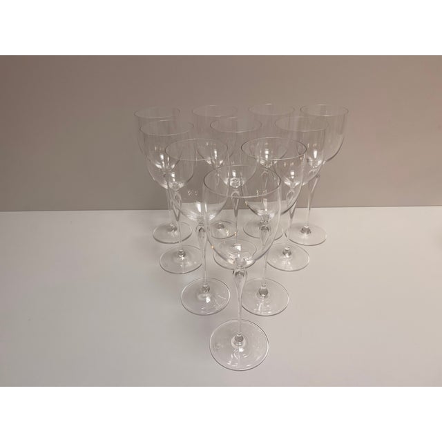 Maitre White Wine Glass Set from Rosenthal, 1990s, Set of 10 For Sale - Image 6 of 11